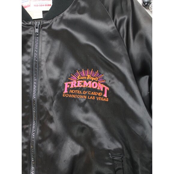 Vintage 80s Sam Boyd’s Fremont Hotel Las Vegas Bomber Jacket - Picture 2 of 5